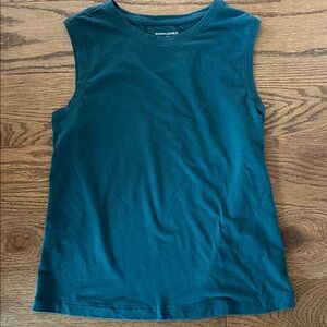 Banana Republic Dark Teal Timeless Tank.